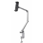 Rtako T01 Flat Stand 360° Rotating Alloy Arm Mount Universal 4 13" Holder Gray